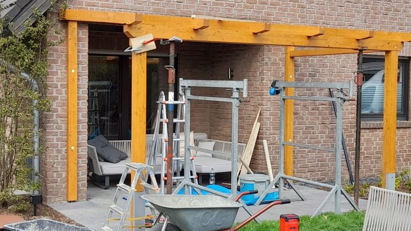 4 Terassenüberdachung