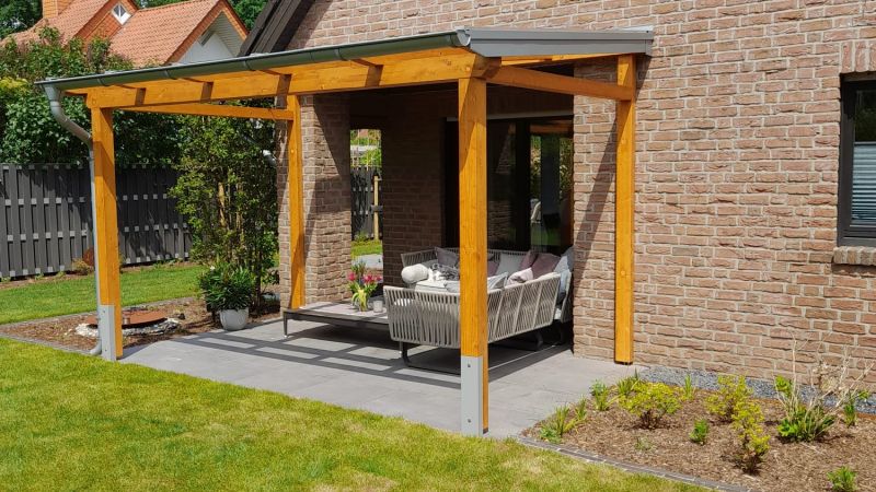 8 Terassenüberdachung